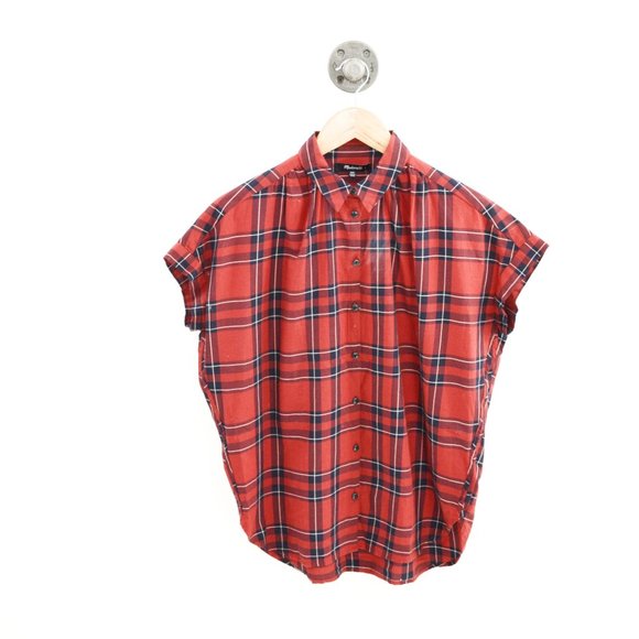Madewell Tops - Madewell Plaid Button Down Top #196-114